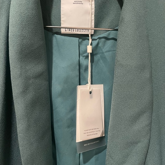 NWT C/MEO Collective Seafoam Blazer - Picture 4 of 4
